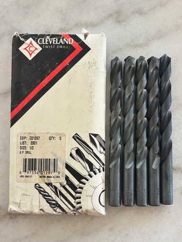 New cleveland twist drill - new,