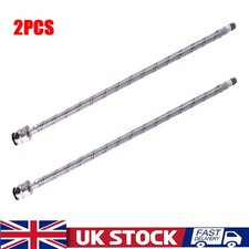 2pcs 400mm M10 Flexi Tap Hose Tail to John Guest/Whale 12mm Push Fit