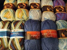 Approx. 1000g Joblot Wool/Yarn