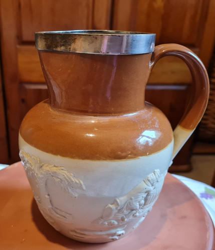 Denby bourne embossed jug - ,