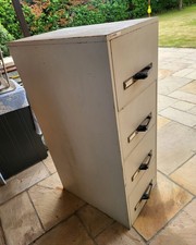  Fireproof 4 drawer filing cabinet - Kardex  with key