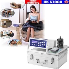 Ionic Foot Spa Bath Detox Massage Machine with Wrist Strap Waist Infrared Belt