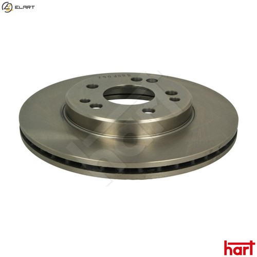 Brake disc 214 237 - 2x,
