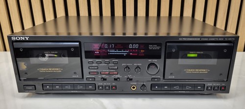 Sony wr770 double cassette - tc-wr770,