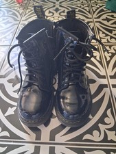 Size 13 Girls Dr Marten Black