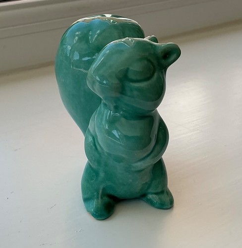 Anglian pottery teal squirrel - pottery,