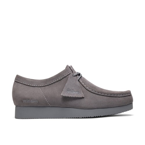 Clarks mens wallabee lite grey - wallabee,