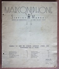 1936 Marconiphone Model 219