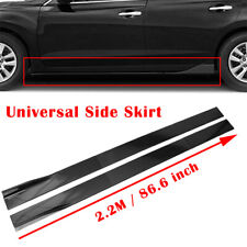 For BMW E90 E91 E92 93 E81 E82 E87 Side Skirts Rocker Panels Splitter 2.2M/86.6"