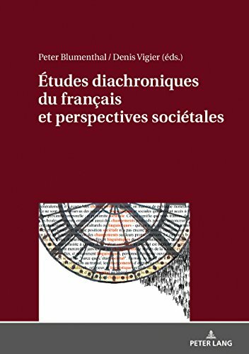 Etudes diachroniques - diachroniques, du