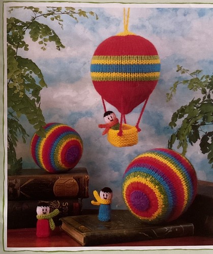 Knitting pattern air balloon - balloon, &