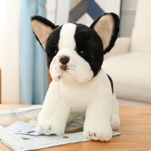 Soft bulldog plush doll - bulldog,