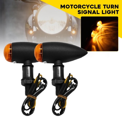 Mini motorcycle amber - 2x,
