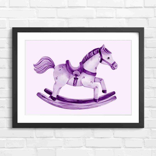 Whimsical vintage rocking - vintage,