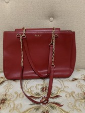 Christmas red Genuine leather
