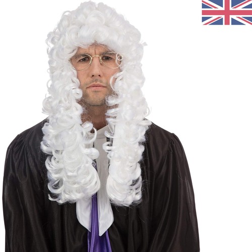 Versatile curly white judge - versatile,