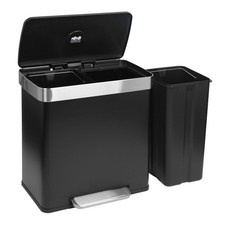 60L Double Kitchen Pedal Bin