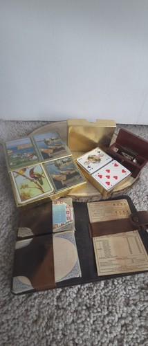 Vintage playing cards sets - ,