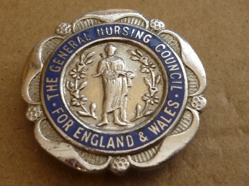 Vintage enamel badge general - enamel,