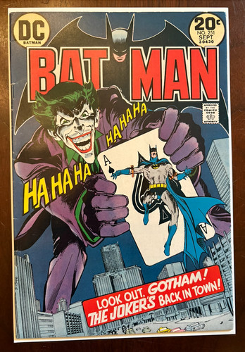 Batman 251 fine - batman, fine+