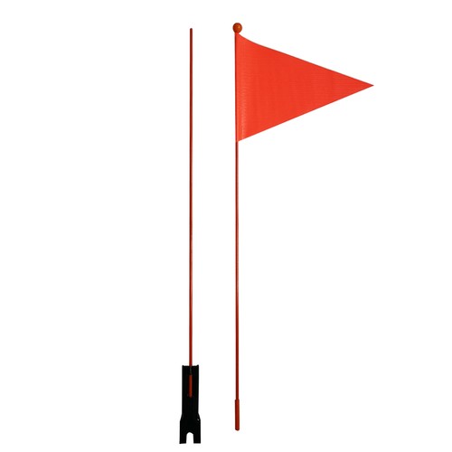 Mountain bike flag pole - mountain,