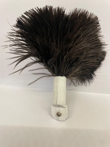 Authentic black ostrich - authentic,