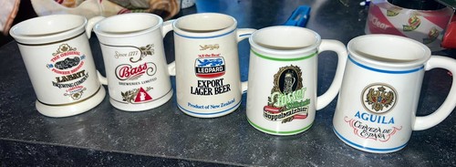 1980 franklin porcelain beer - franklin,