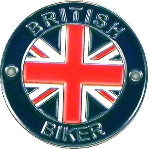 British biker union jack - british,