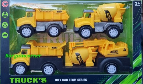 Kids construction truck set - kids,