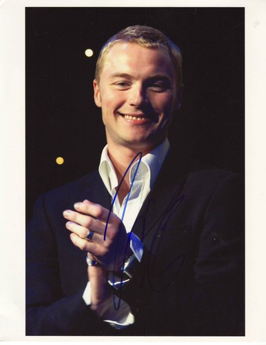 Ronan keating autograph - ronan,