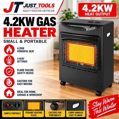 2kw gas heater - 4.2kw, 7.5kg