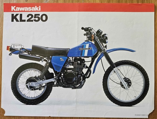 Kawasaki kl250 1970s - kawasaki, sales