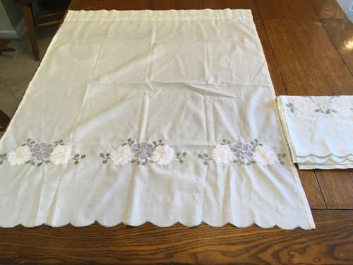 Vintage tier curtain 29x36 - tier,