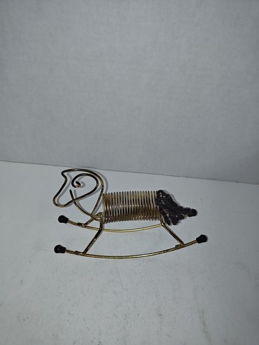Vintage gold tone rocking - gold,