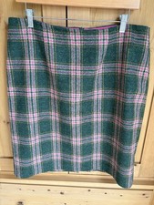 Boden Tweed By Moon Wool Skirt 16L