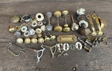 Joblot of Brass Door Handles &