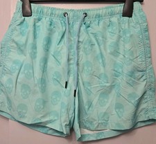Mens Green Zara Swim Shorts