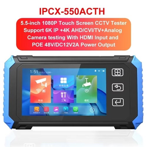 Cctv tester ips touch - 5.5",