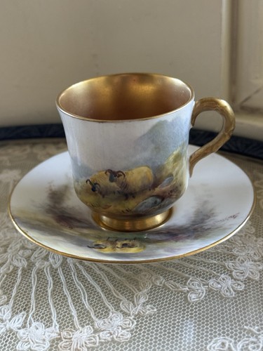 Royal worcester highland sheep - royal,