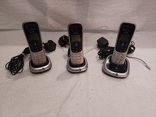 BT 2100 Trio Digital Cordless Home Phones with Bases & Chargers  Tested &...