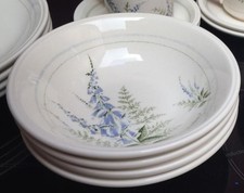 6x Biltons Foxglove Bowls