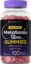 Melatonin Gummies 12Mg | 100
