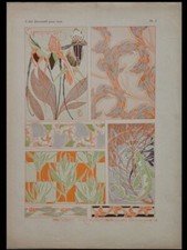 FRENCH ART NOUVEAU ORNAMENTS