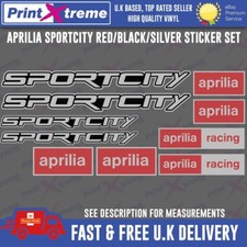 Aprilia SPORTCITY decals