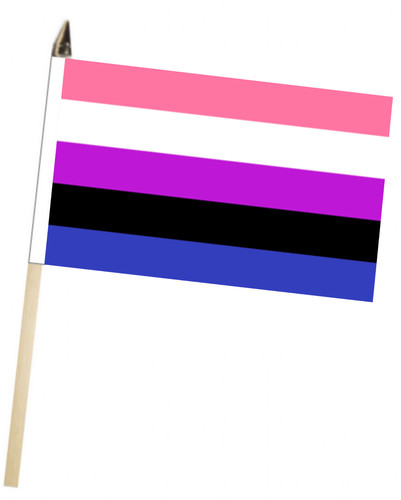 Genderfluid pride large hand - pride,
