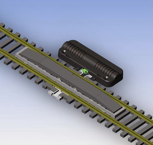 Hornby r8244 uncoupler unit - uncoupler,