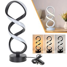 LED Novelty Spiral Shape Table