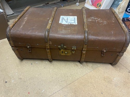 Vintage large canvas wood - &,
