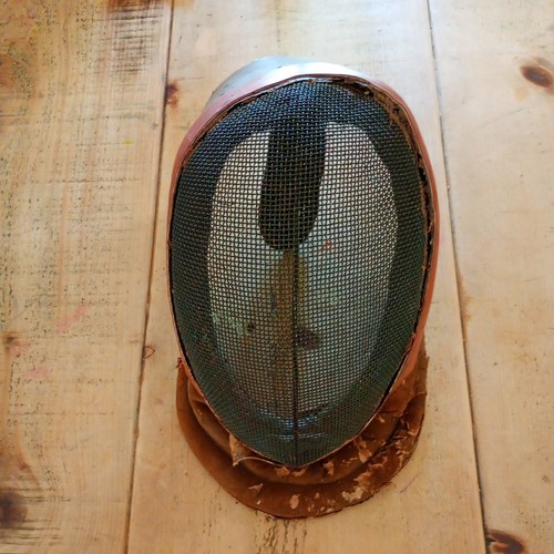 Vintage leather mesh - leather, &