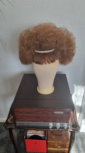 Drag queen wig mid brown - queen,